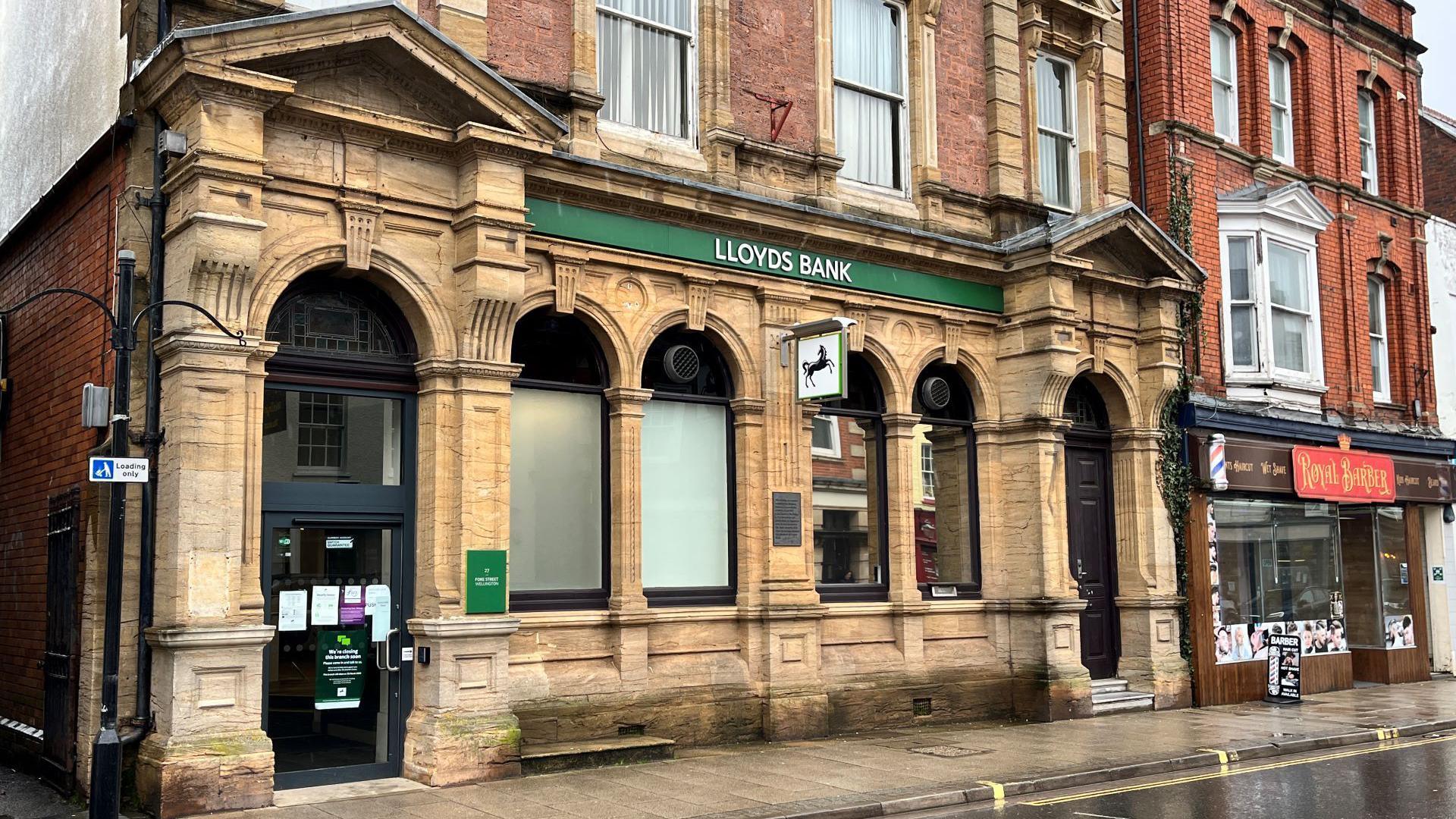 Lloyds Bank in Wellington 