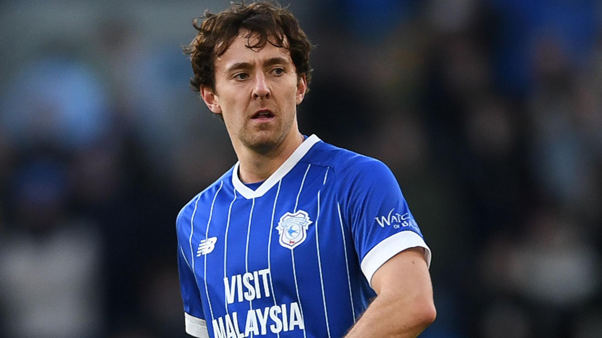 Cardiff City midfielder Ryan Wintle