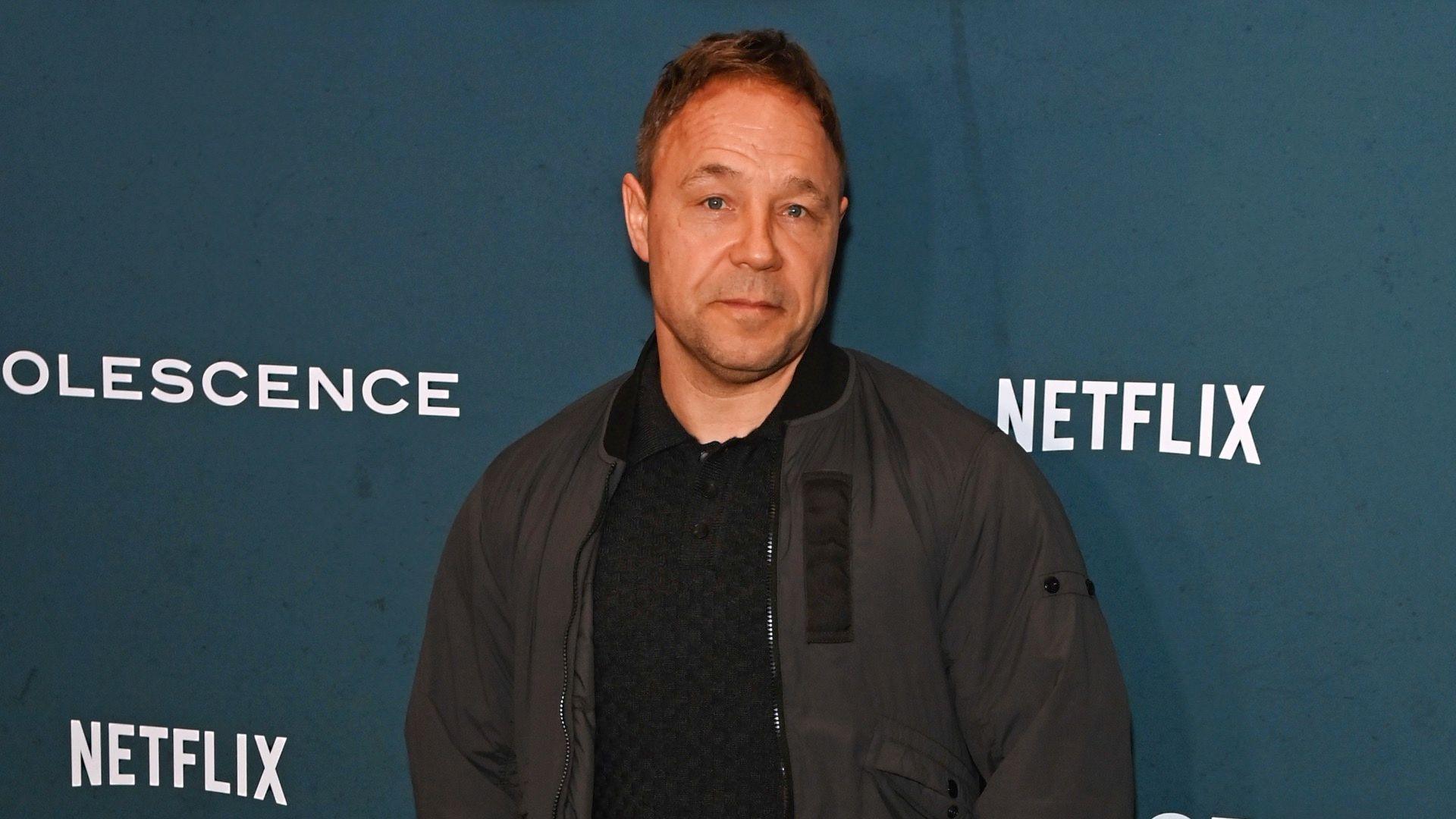 Actor Stephen Graham at the premiere of Netflix drama Adolescence