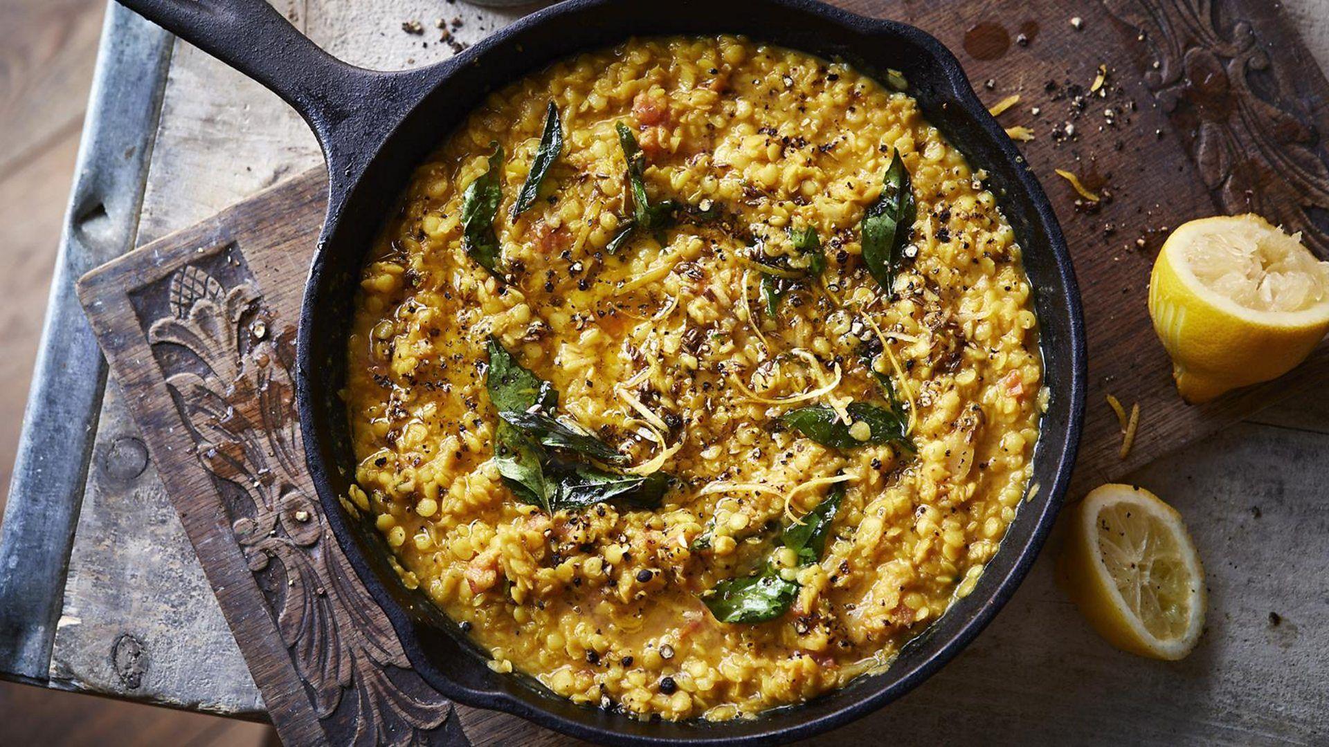 Lemon pepper tarka daal