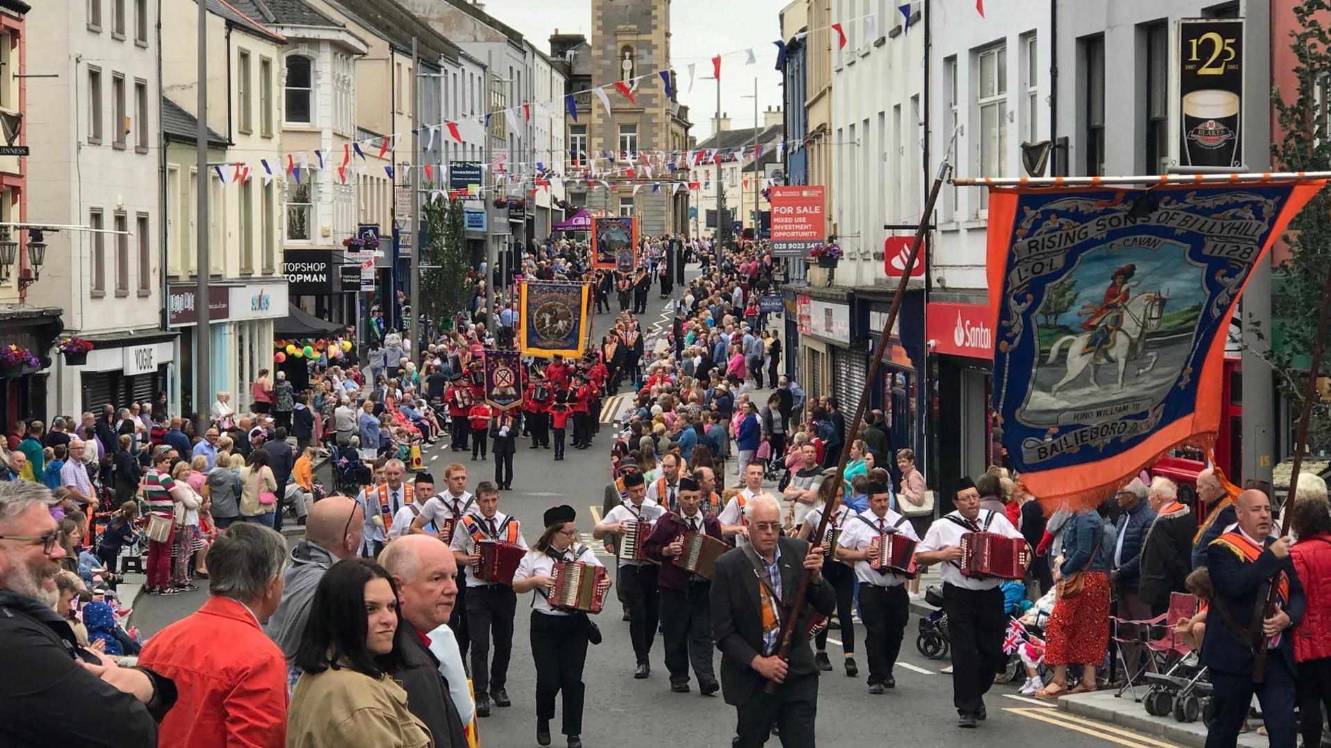 Enniskillen parade