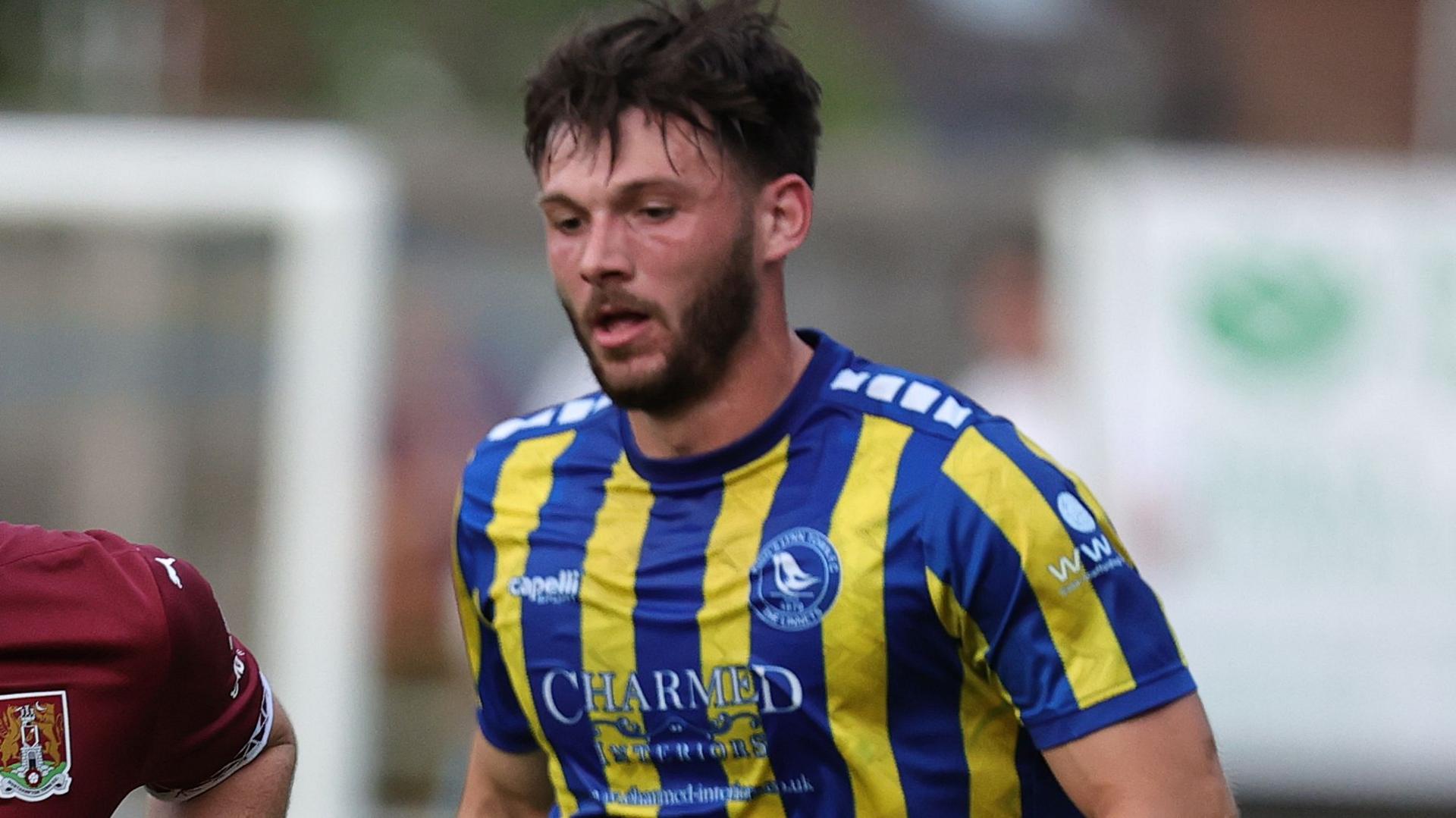 Freddie Sass in action for Kings Lynn