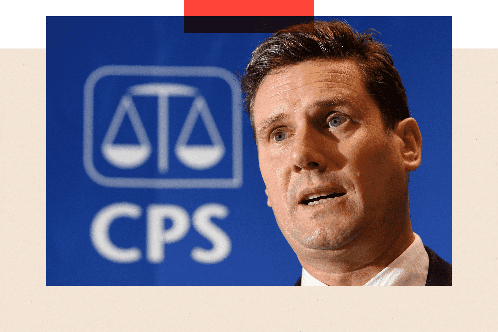 Keir Starmer during his time at the Crown Prosecution Service