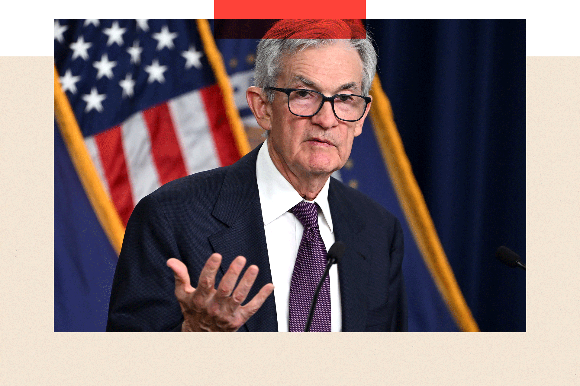 US Federal Reserve Chairman Jerome Powell speaks at a press conference in Washington DC on 18 December 2024.