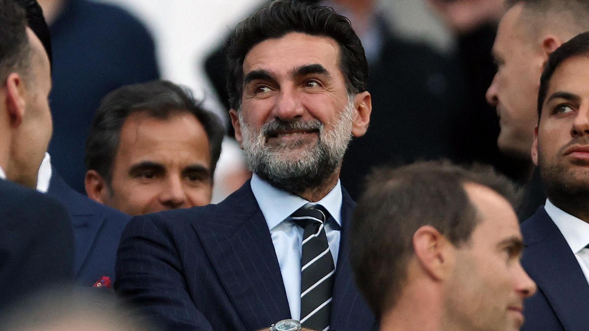 Newcastle United chairman Yasir Al-Rumayyan was at St James Park for the game against Liverpool