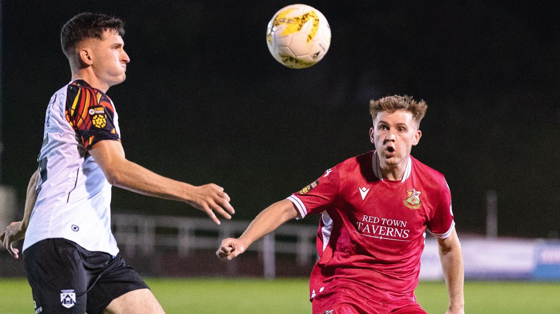 Llanelli in action against Haverfordwest