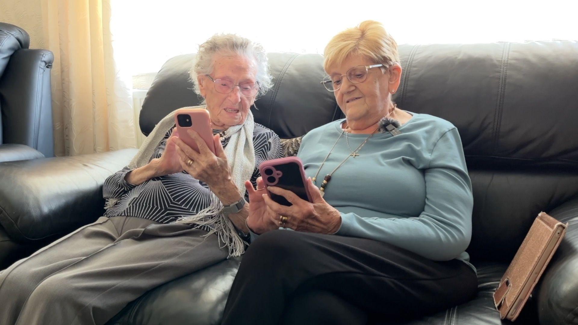 103-year old Margaret still living at home thanks to district nurses