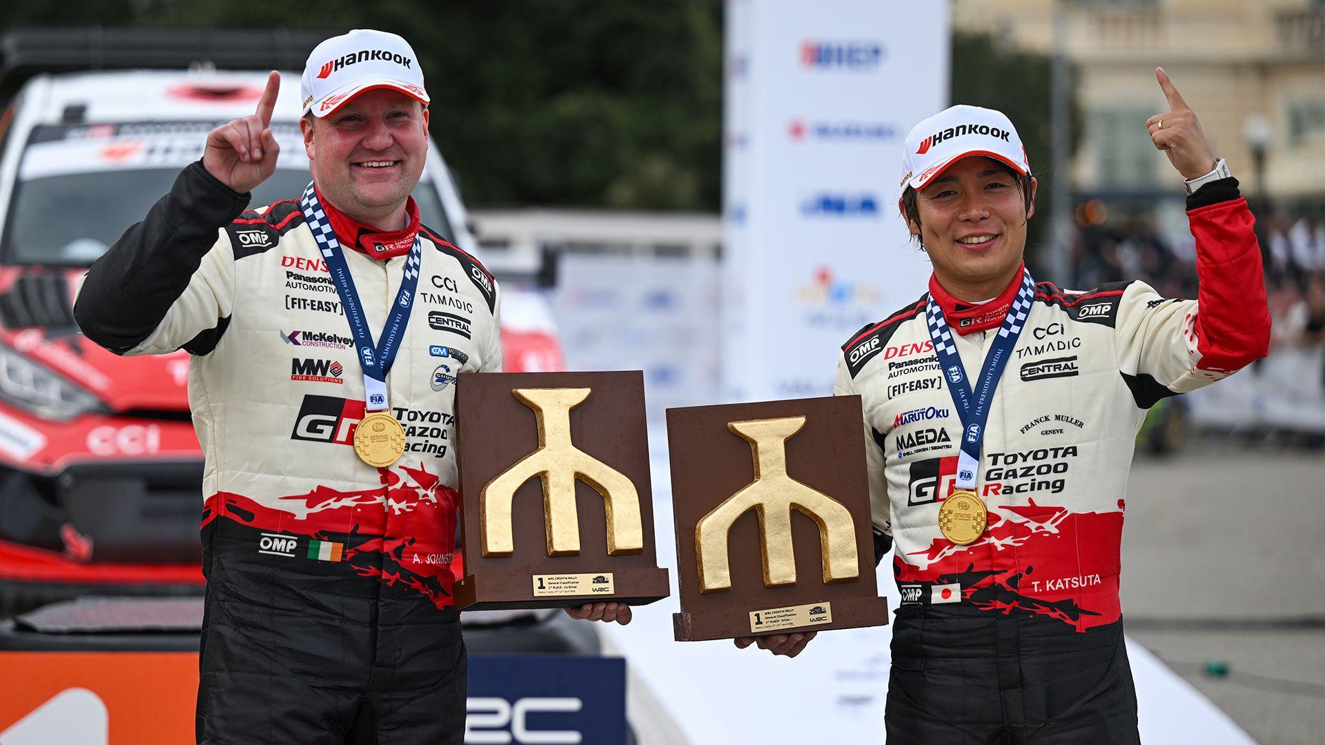 Aaron Johnston and Takamoto Katsuta