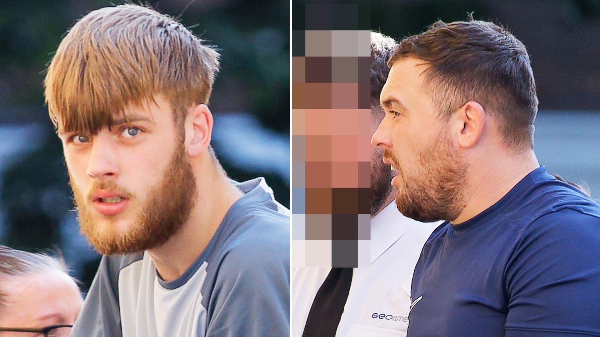 Liam Thomas (chwith) ac Elliot Truelove