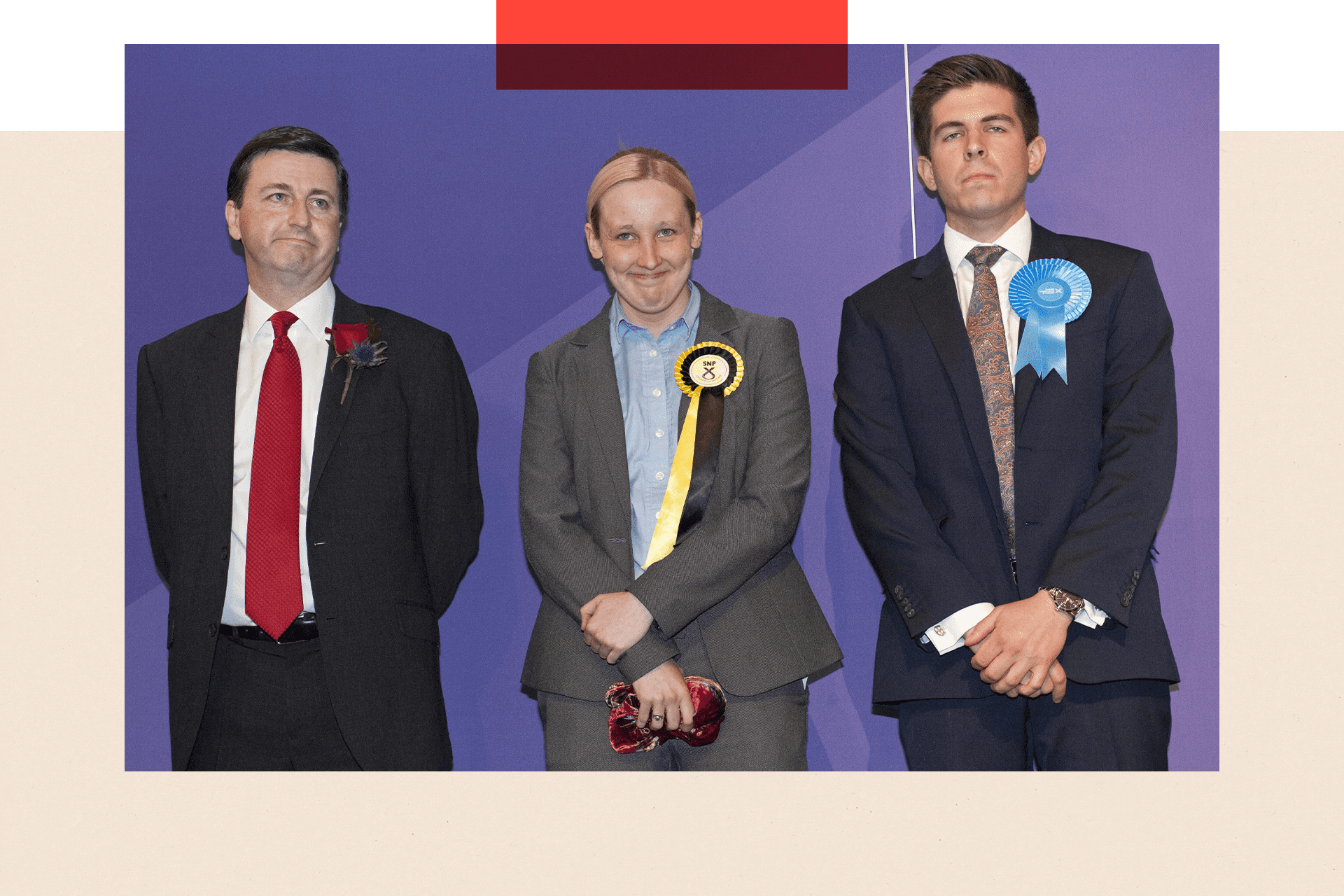 Douglas Alexander, Mhairi Black and Fraser Galloway