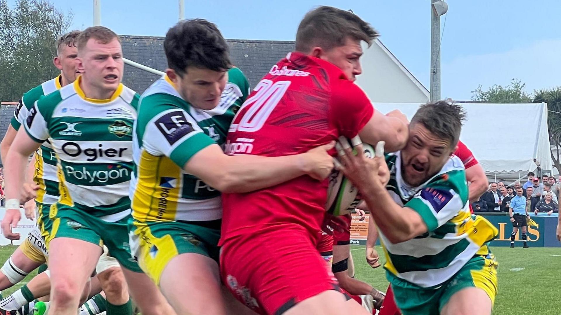 Jersey play Guernsey in the Siam Cup