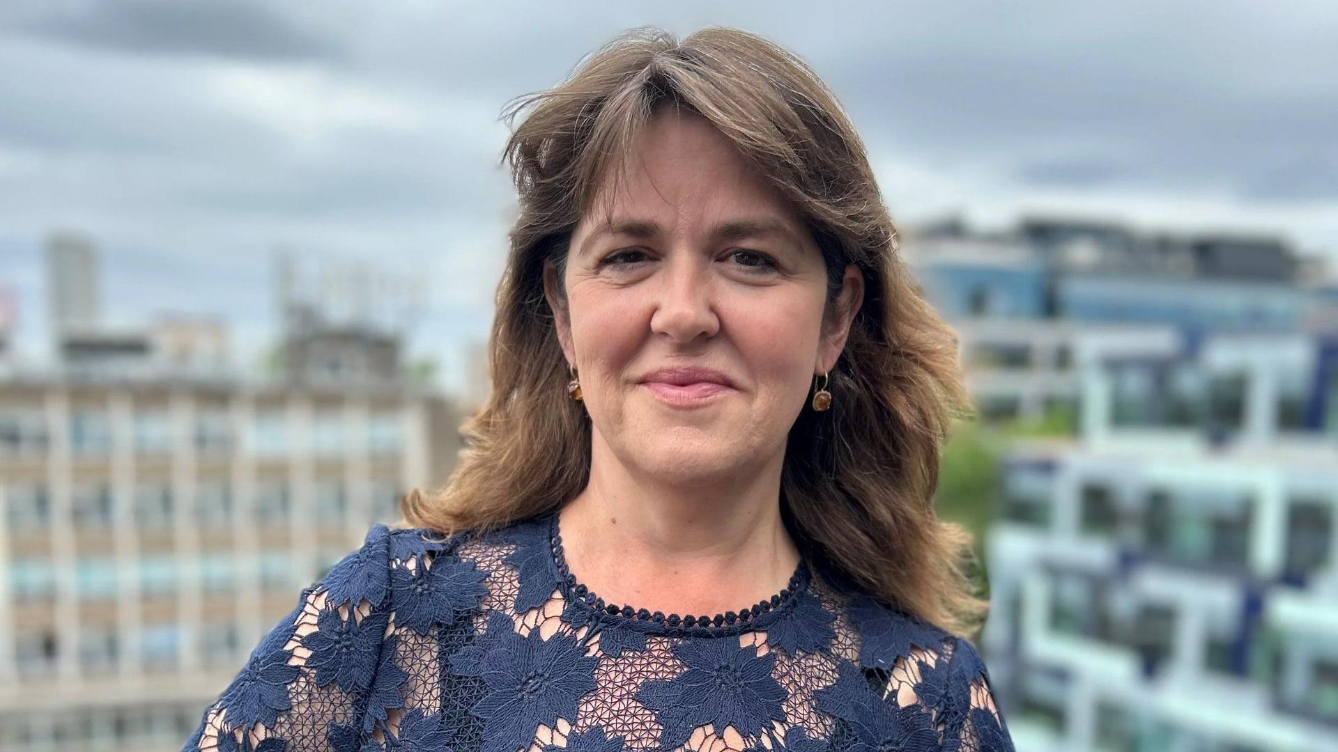 A head and shoulders image of Julia Pyke, Sizewell C's joint managing director,