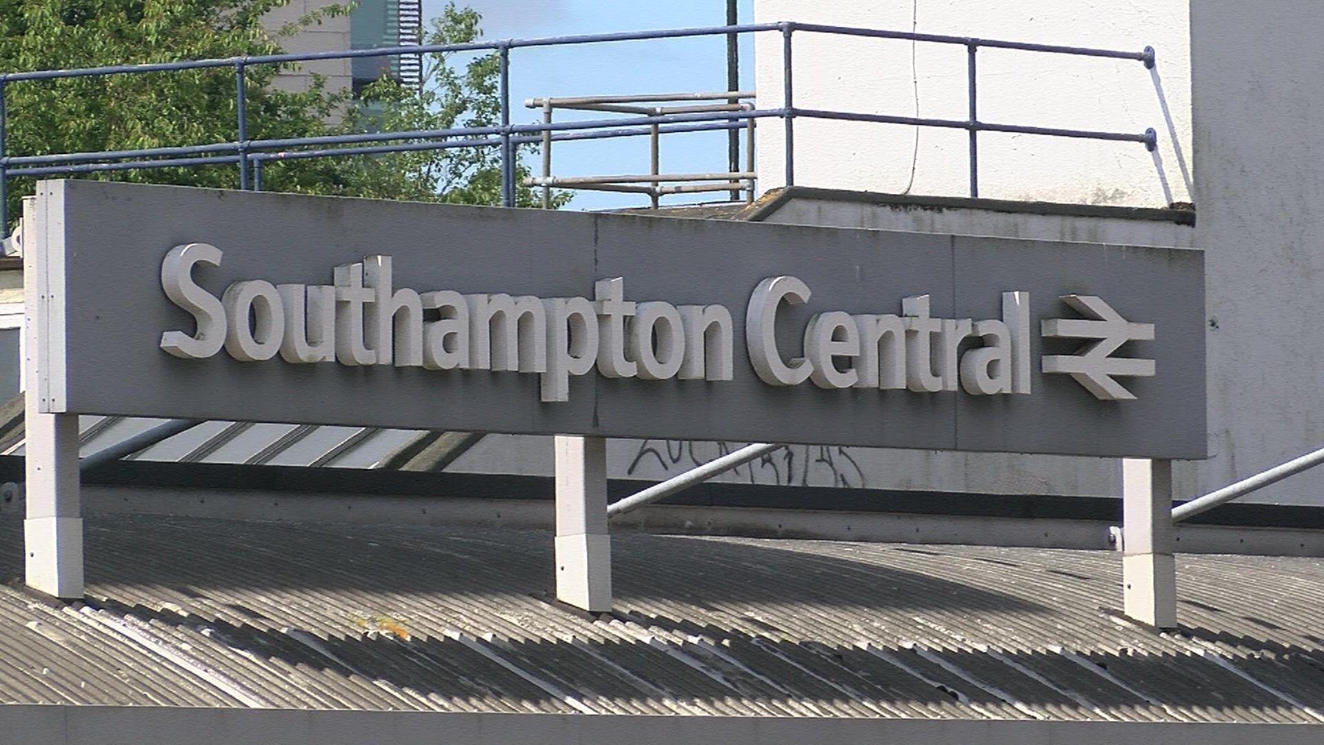 Southampton Central sign