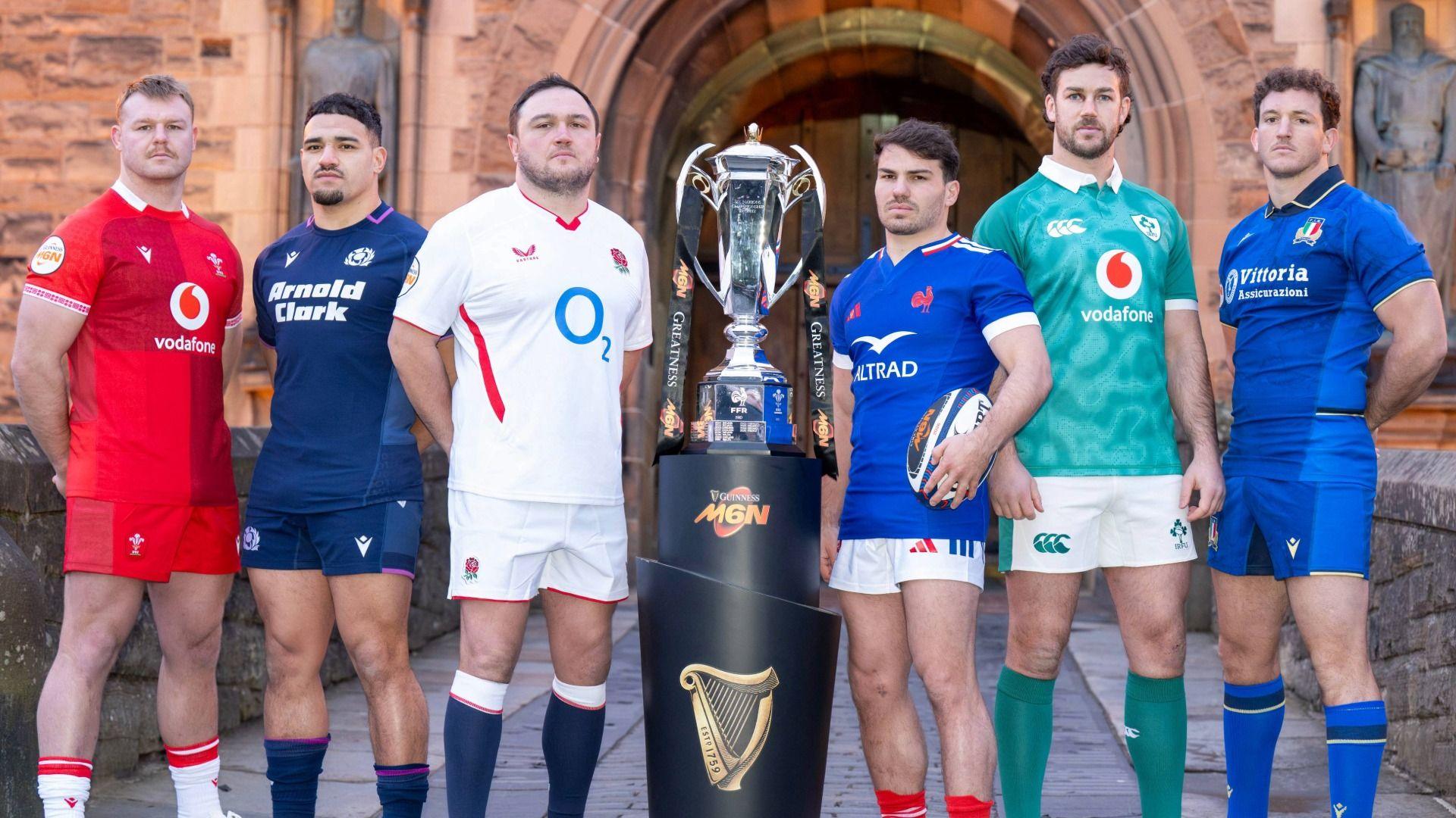 Dewi Lake - Cymru, Sione Tuipulotu - yr Alban, Jamie George - Lloegr, Antoine Dupont - Ffrainc, Caelan Doris - Iwerddon, Michele Lamaro - yr Eidal