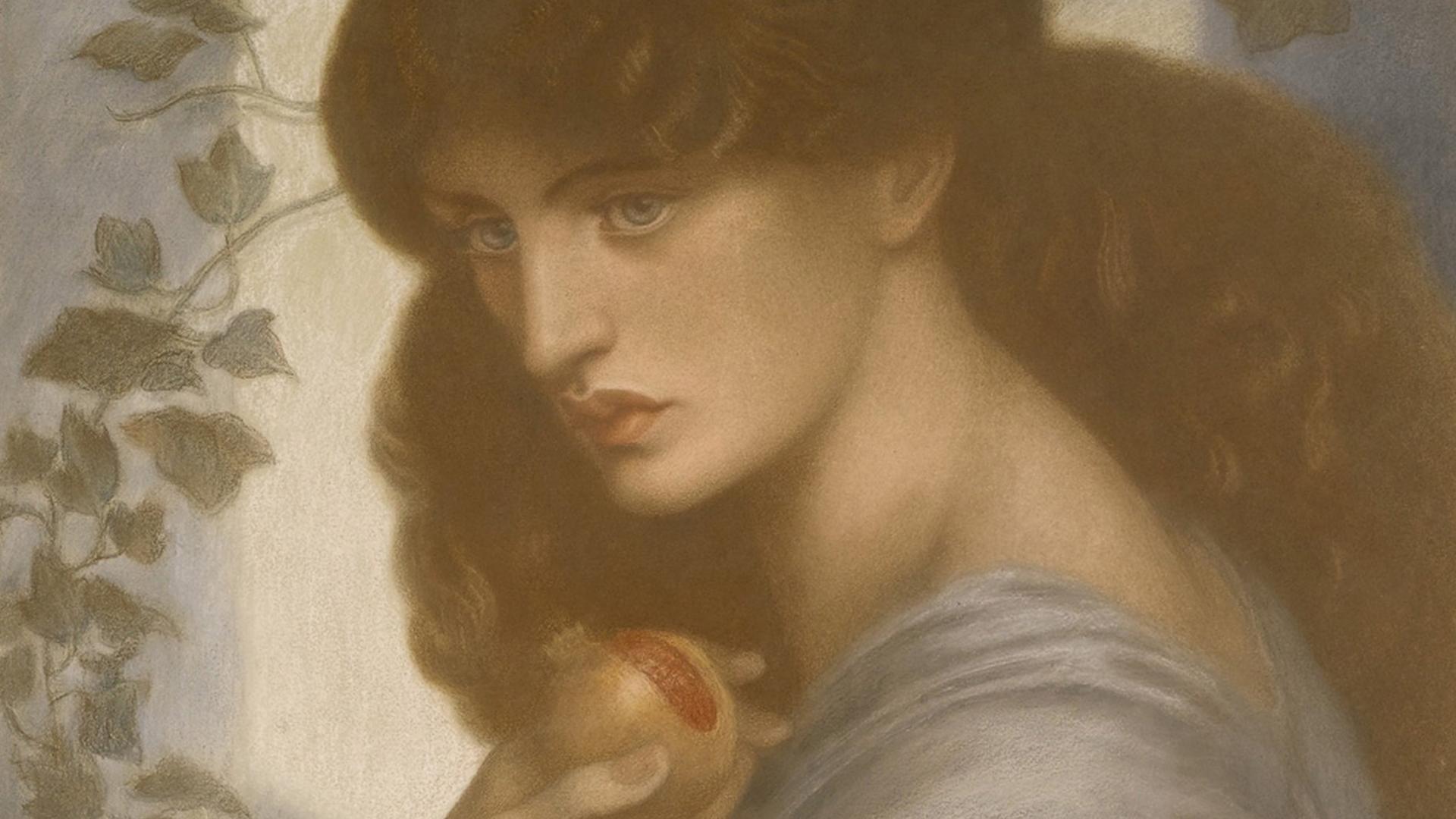 Prosperine, by Dante Gabriel Rossetti (detail)