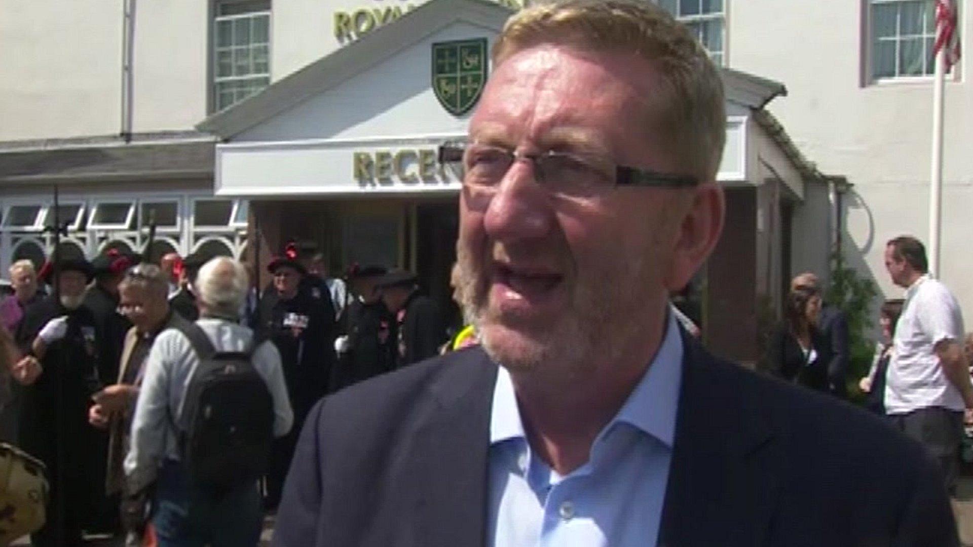 Len McCluskey in Durham on 13 July 2013