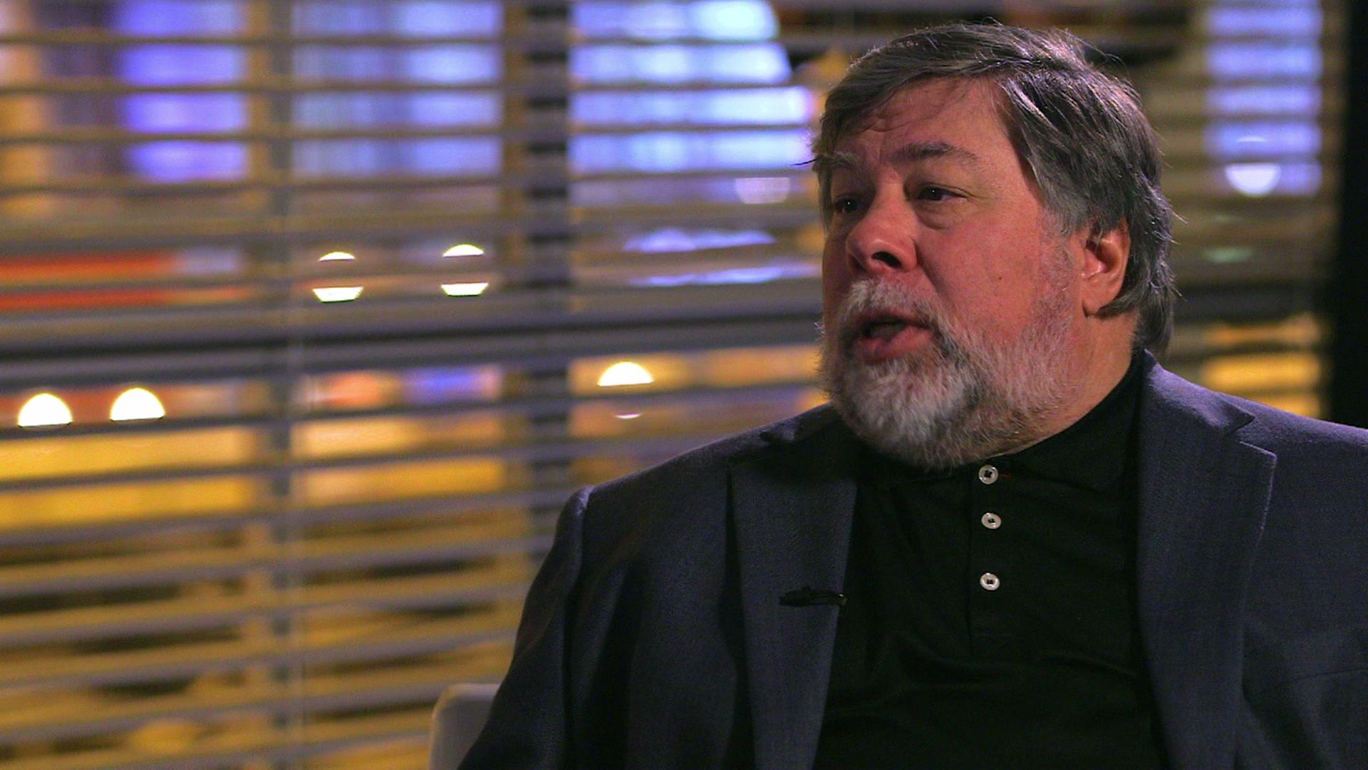 Steve Wozniak during the Click interview