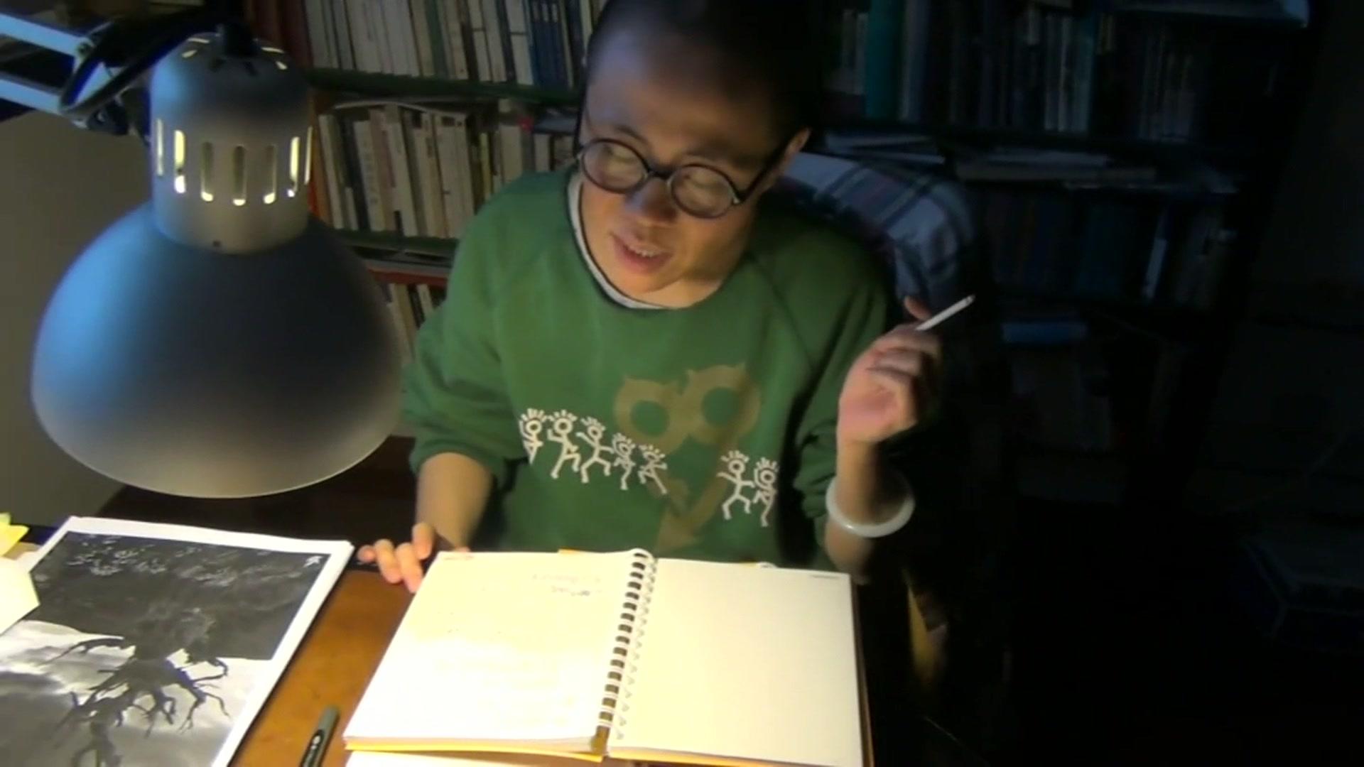 Liu Xia, wife of Nobel Peace Prize winner and political dissident Liu Xiaobo, reads her poetry from her home in Beijing, where she is under house arrest