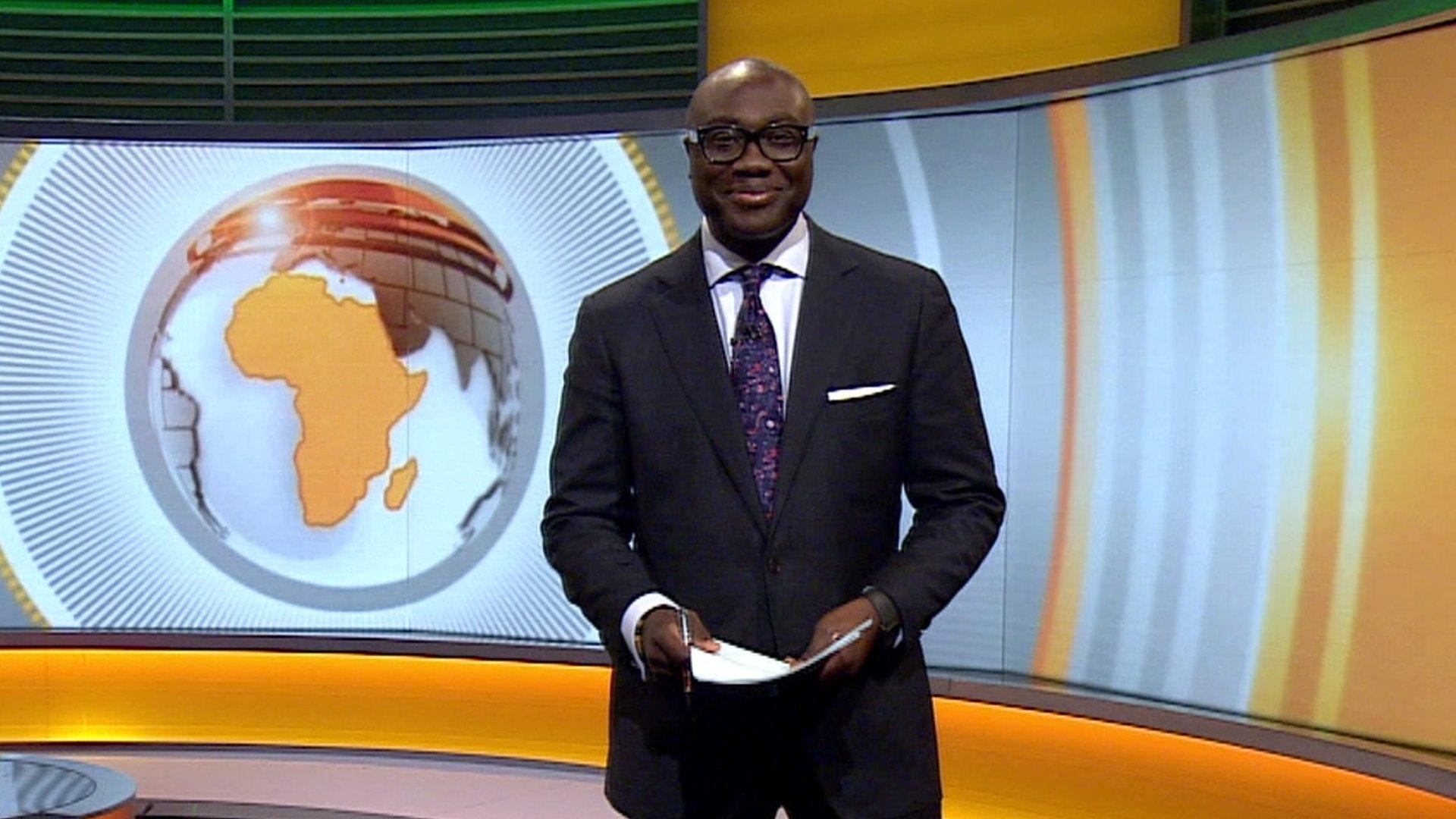 Komla Dumor presenting Focus on Africa 17/01/2014