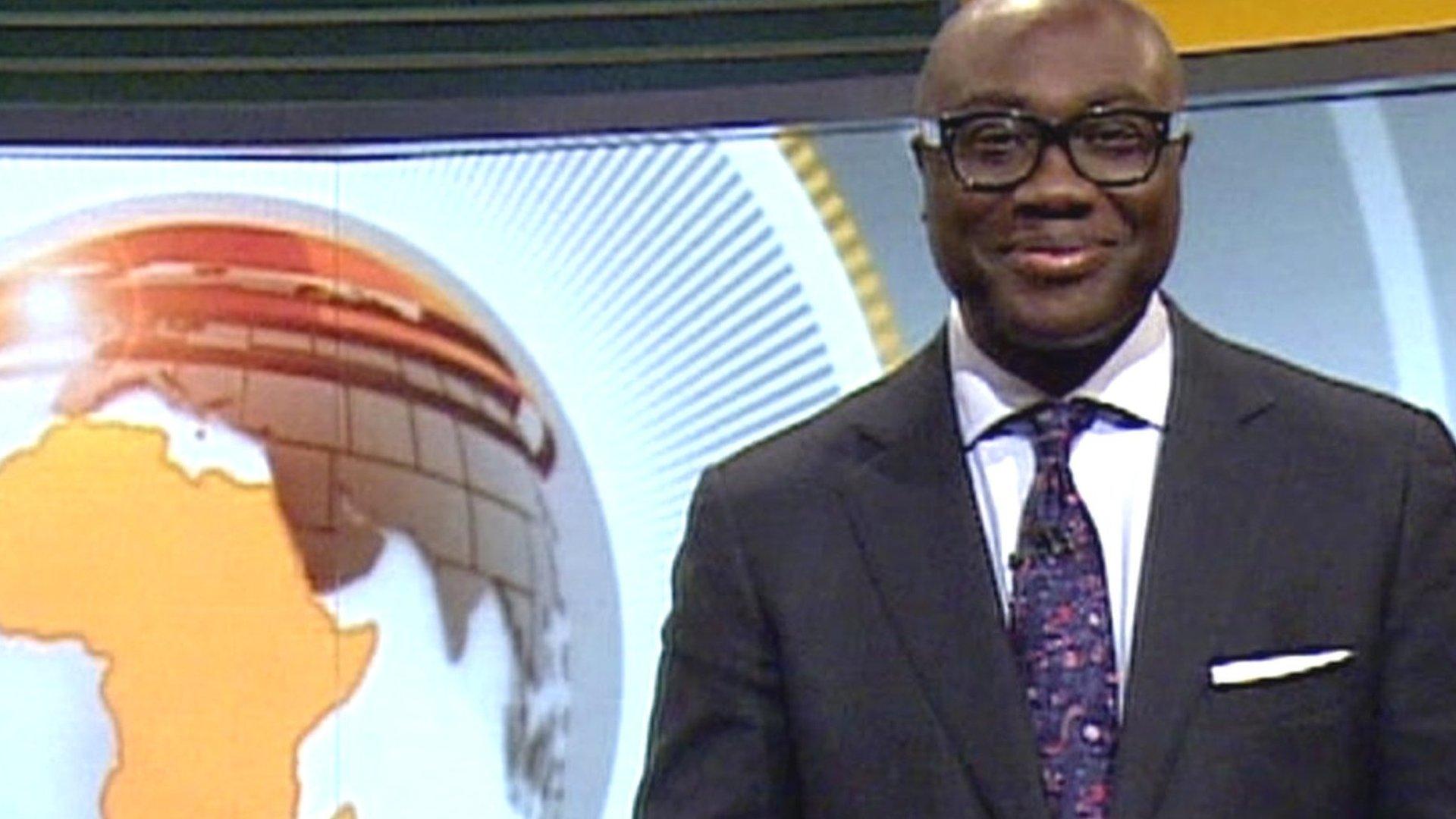 Komla Dumor presenting Focus on Africa 17/01/2014