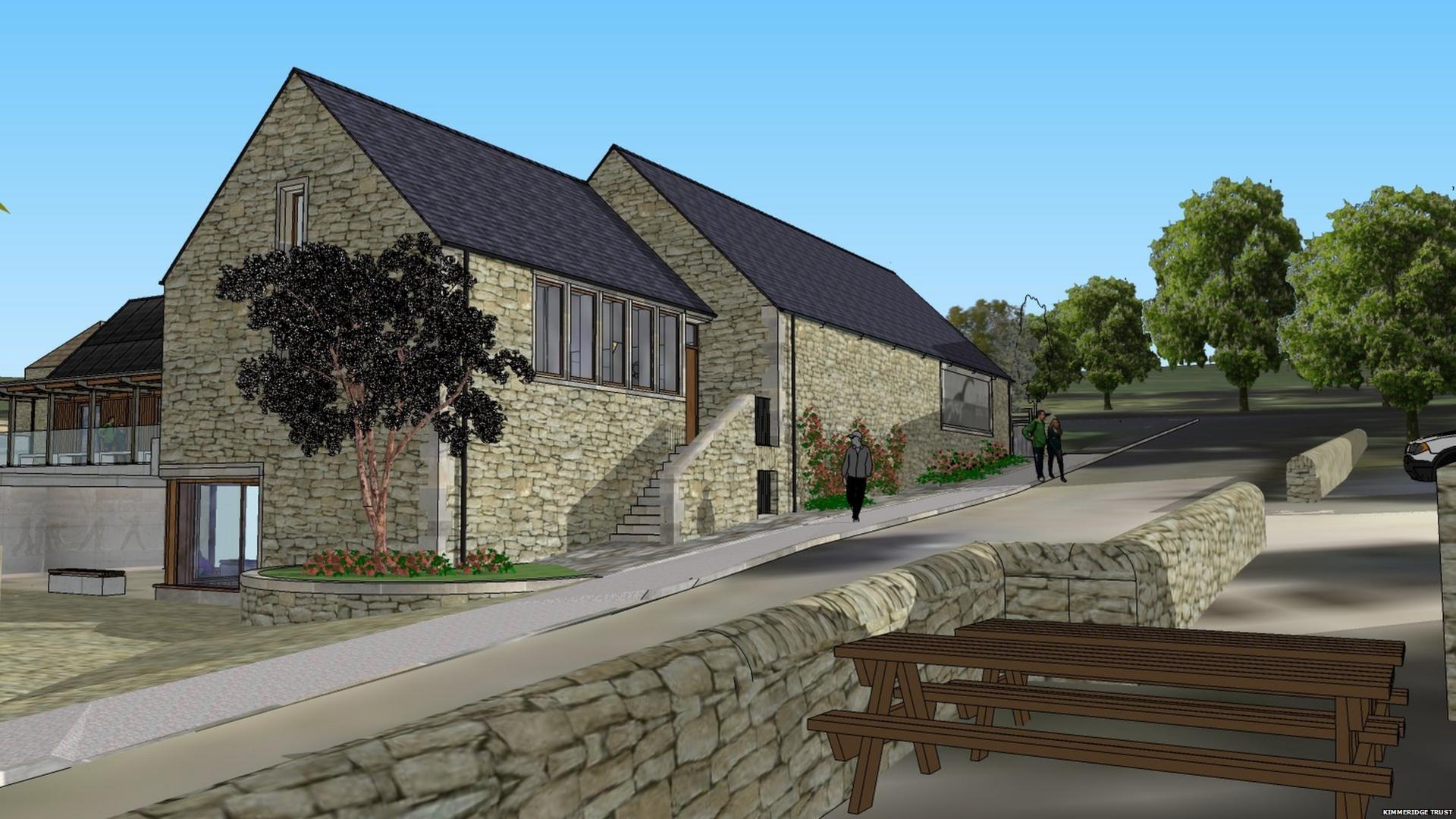 How Kimmeridge Fossil Museum would look