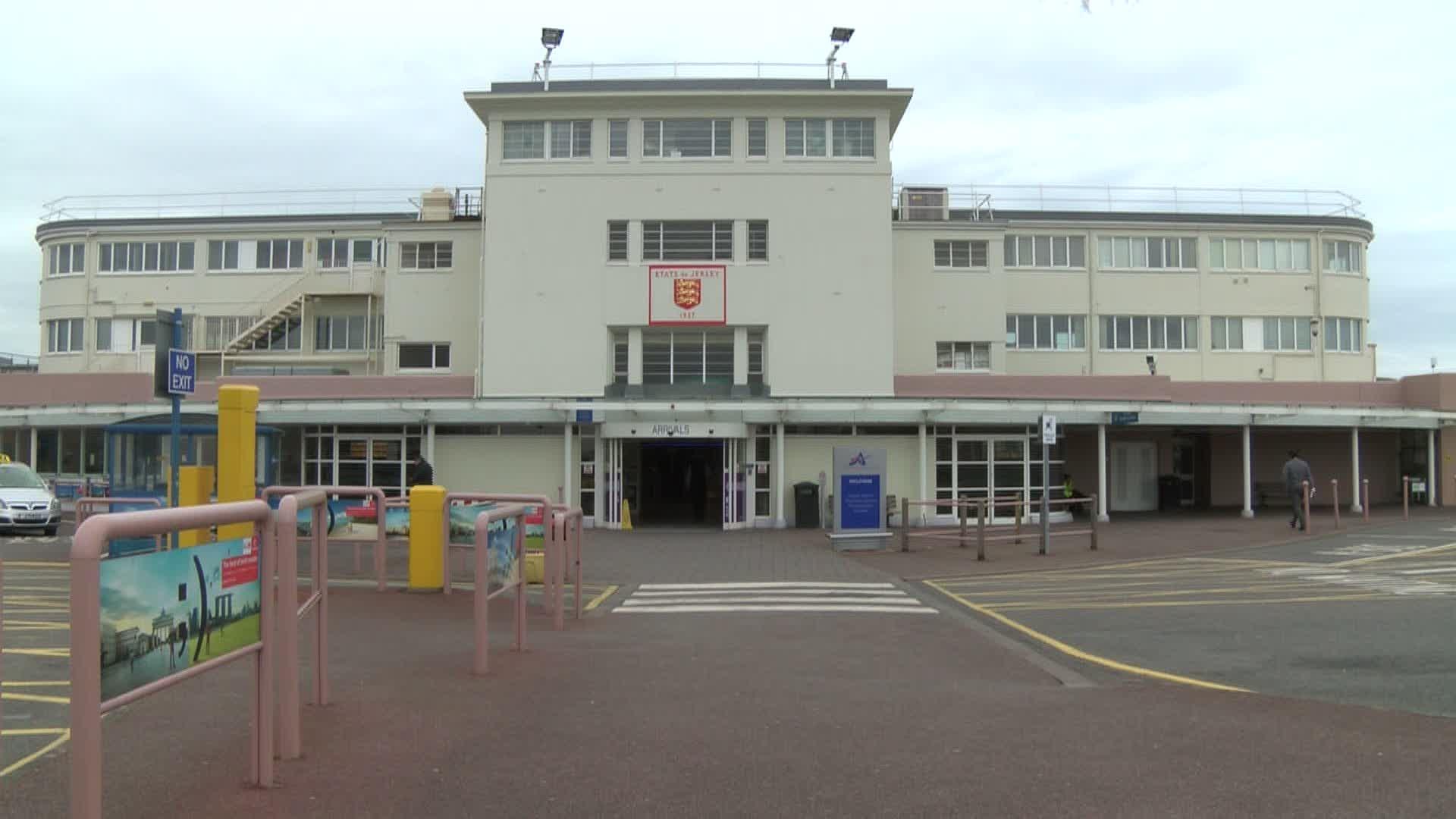 Jersey Airport Arrivals Building