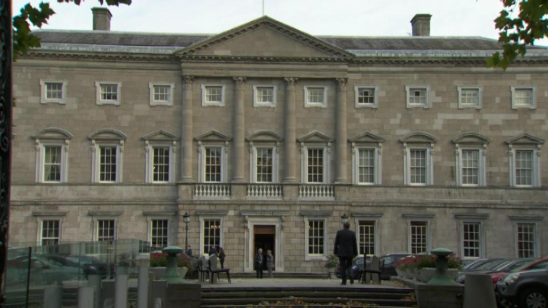 The Dáil, seat of the Irish government in Dublin