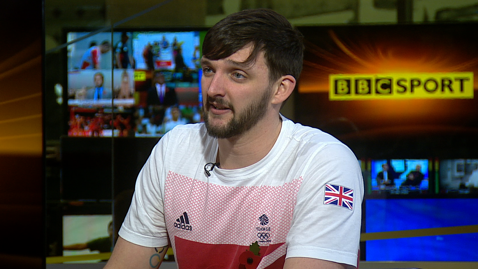 GB handball player Chris McDermott