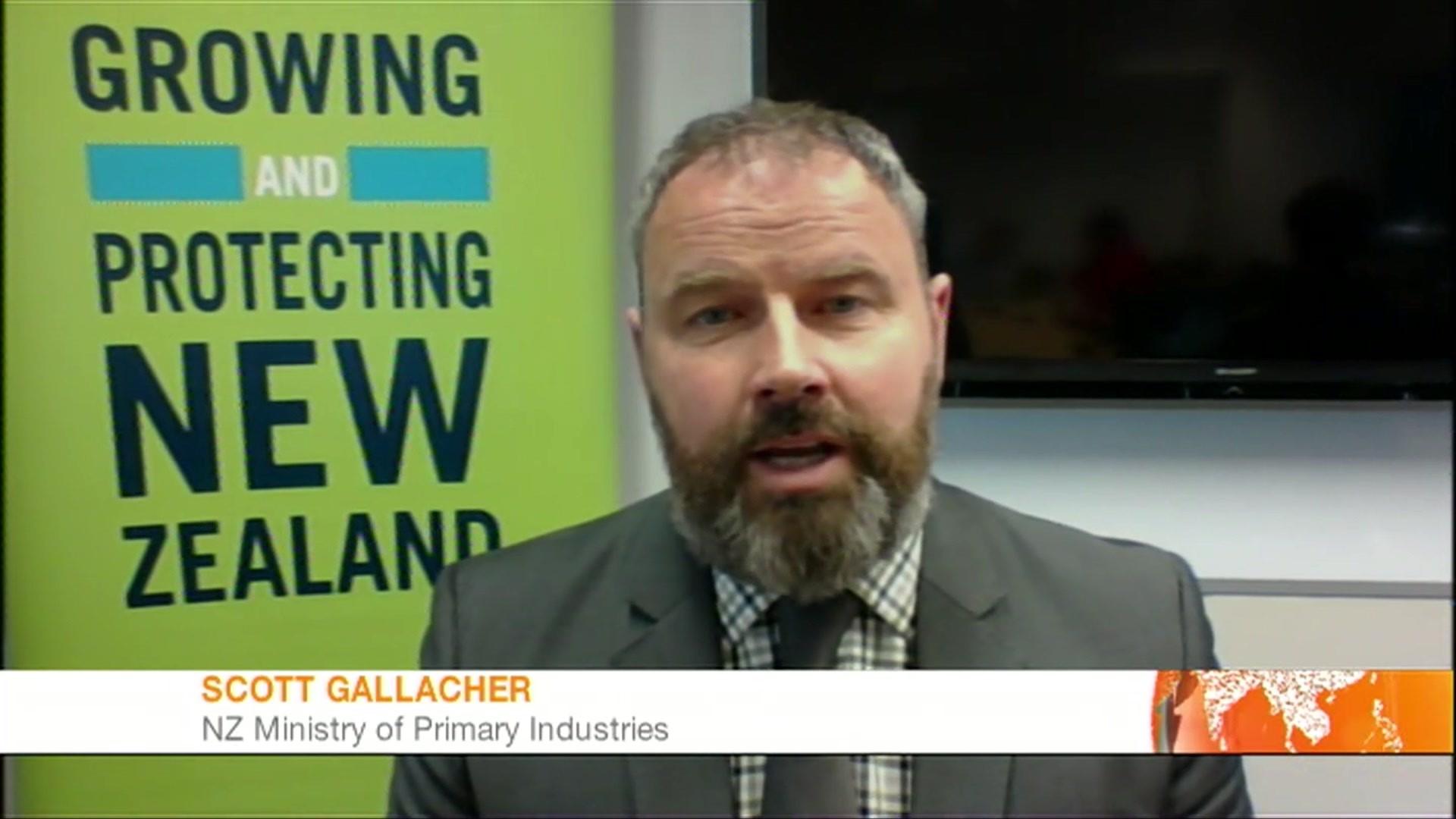 Scott Gallacher, NZ Ministry of Primary Industries