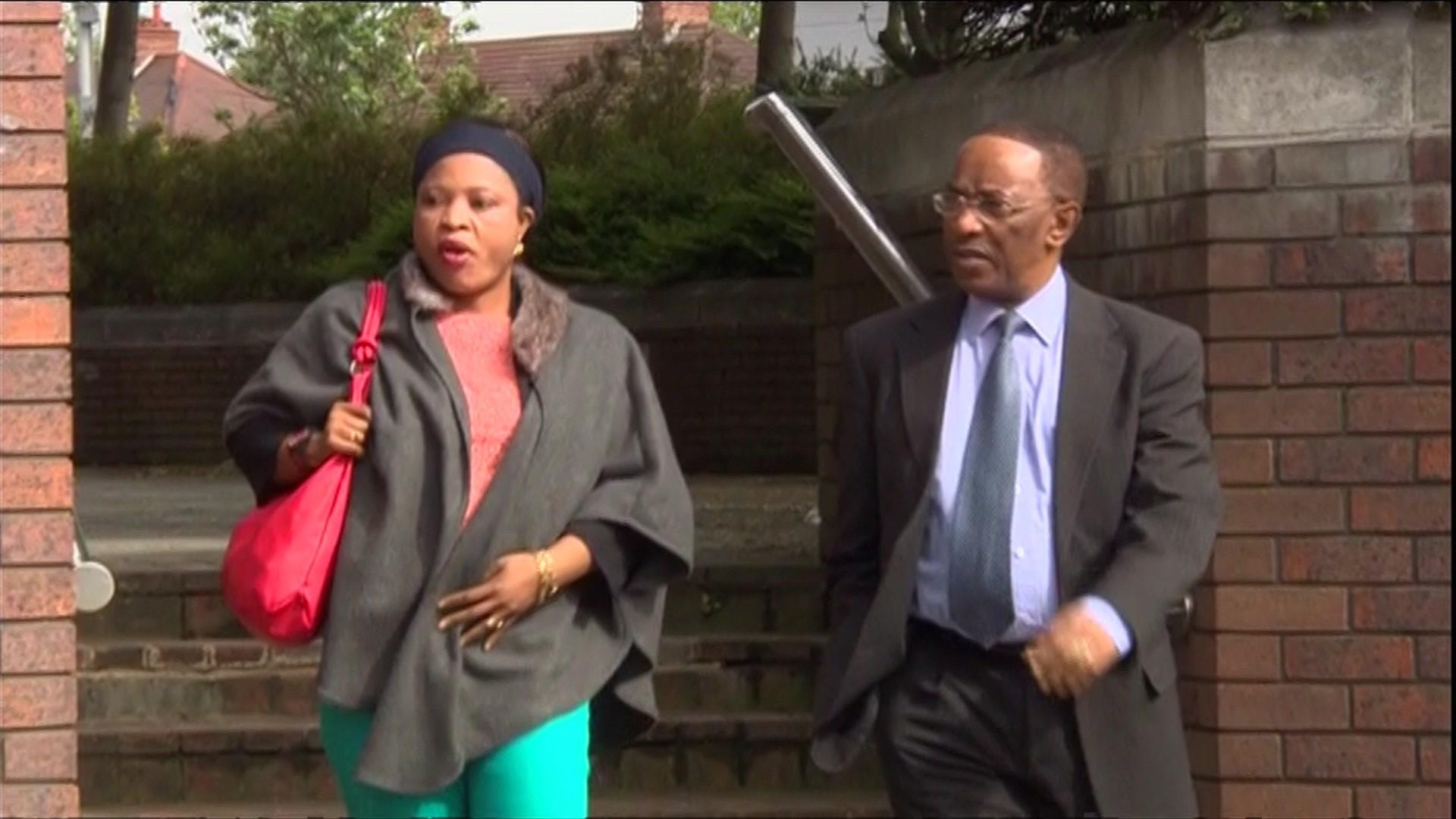 Antan Edet (left) and Emmanuel Edet