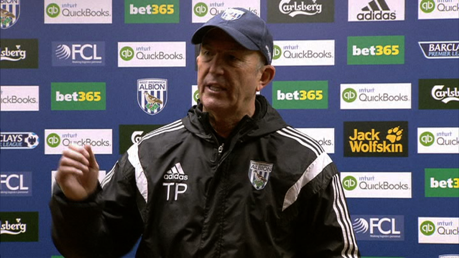 West Bromwich Albion boss Tony Pulis