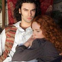 Aidan Turner and Amy Manson