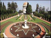 Bahai temple in Iran