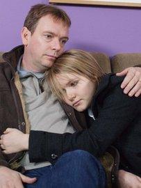 Eastenders characters Lucy and Ian Beale