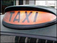 Taxi sign (generic)