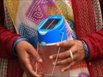 A D Light Design solar lamp