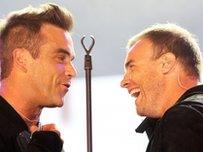 Robbie Williams and Gary Barlow