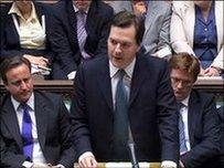 George Osborne yn y Senedd