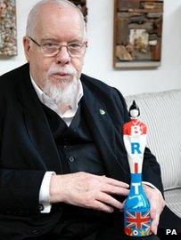 Sir Peter Blake and Brit award