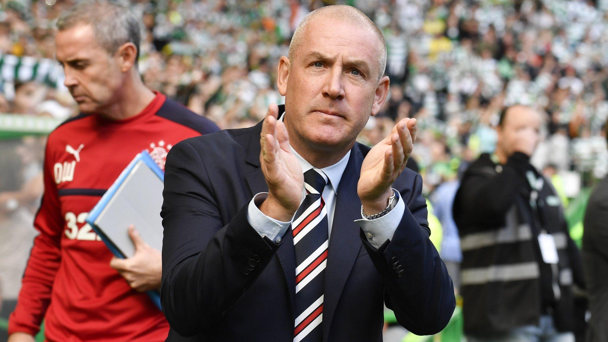 Rangers boss Mark Warburton