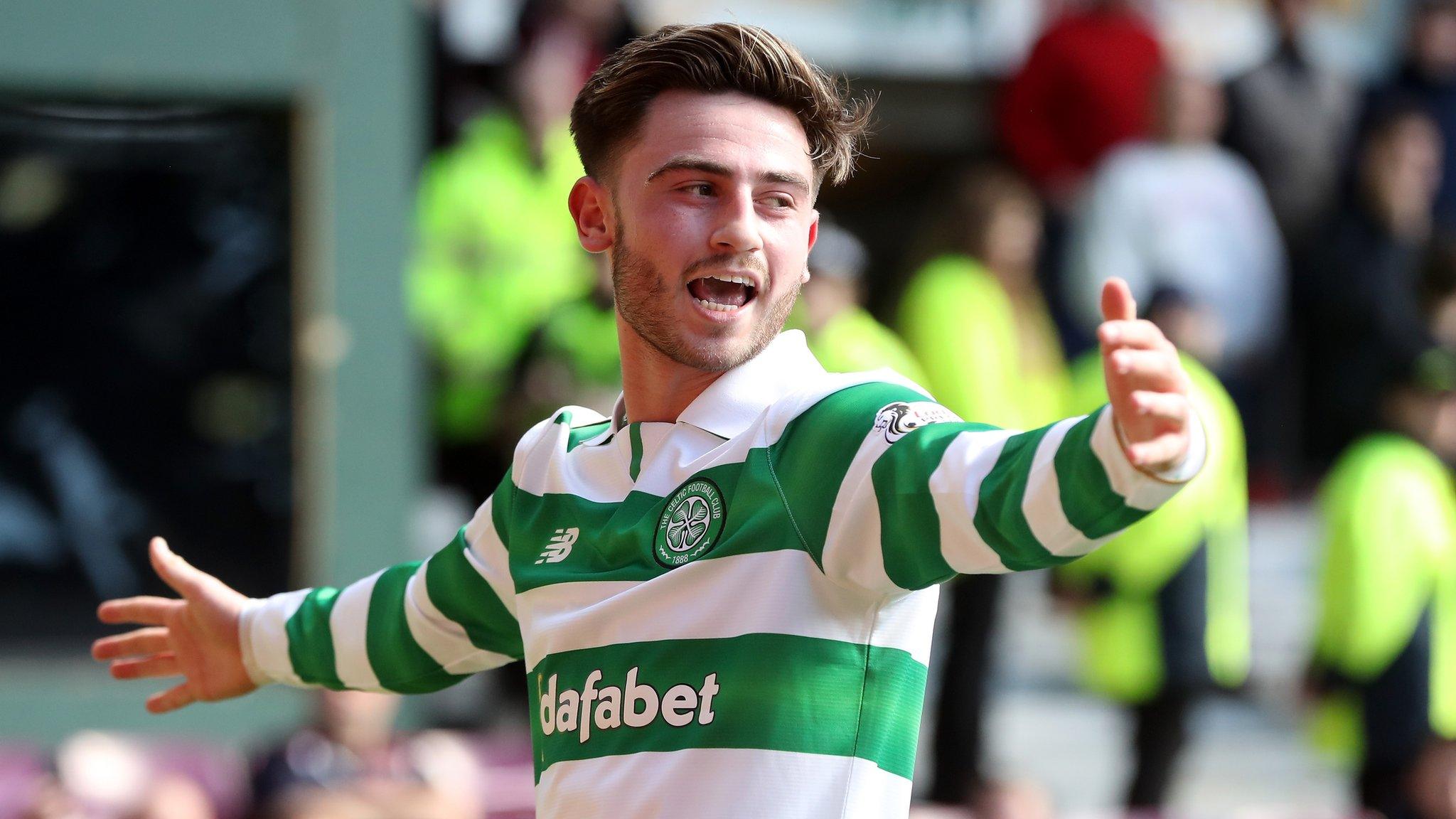 Celtic striker Patrick Roberts