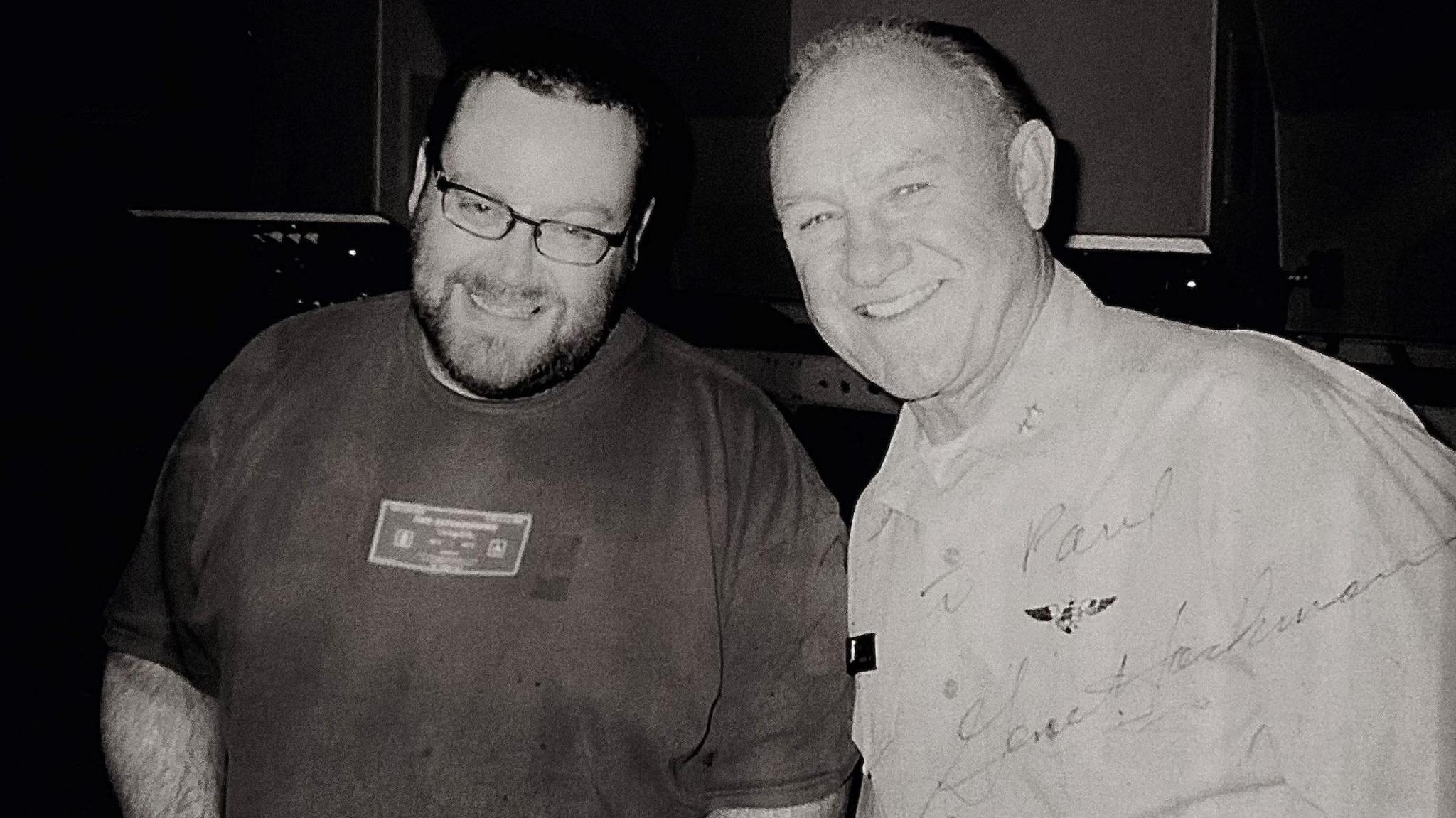 A picture of John Moore and Gene Hackman