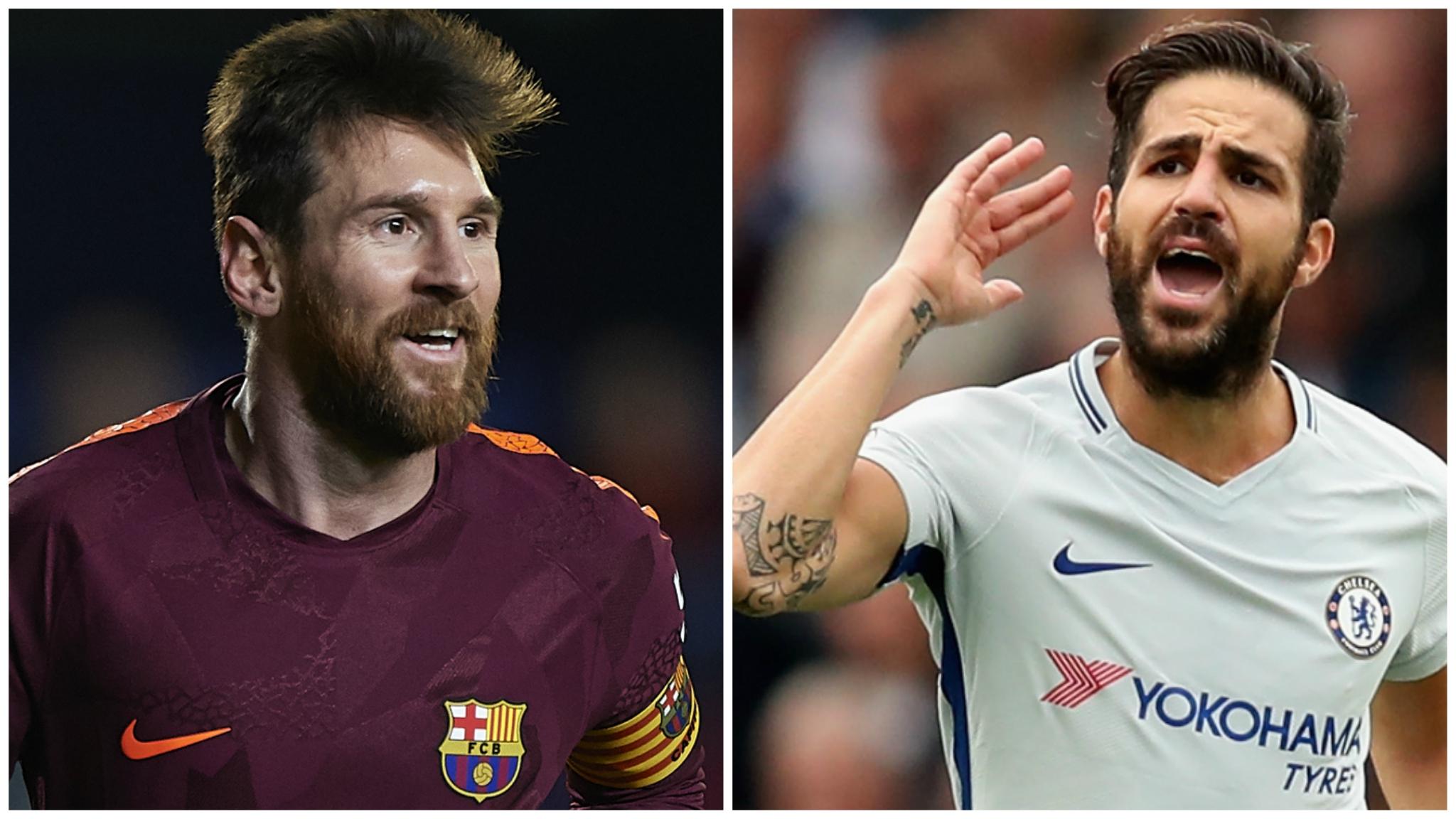 Fabregas & Messi