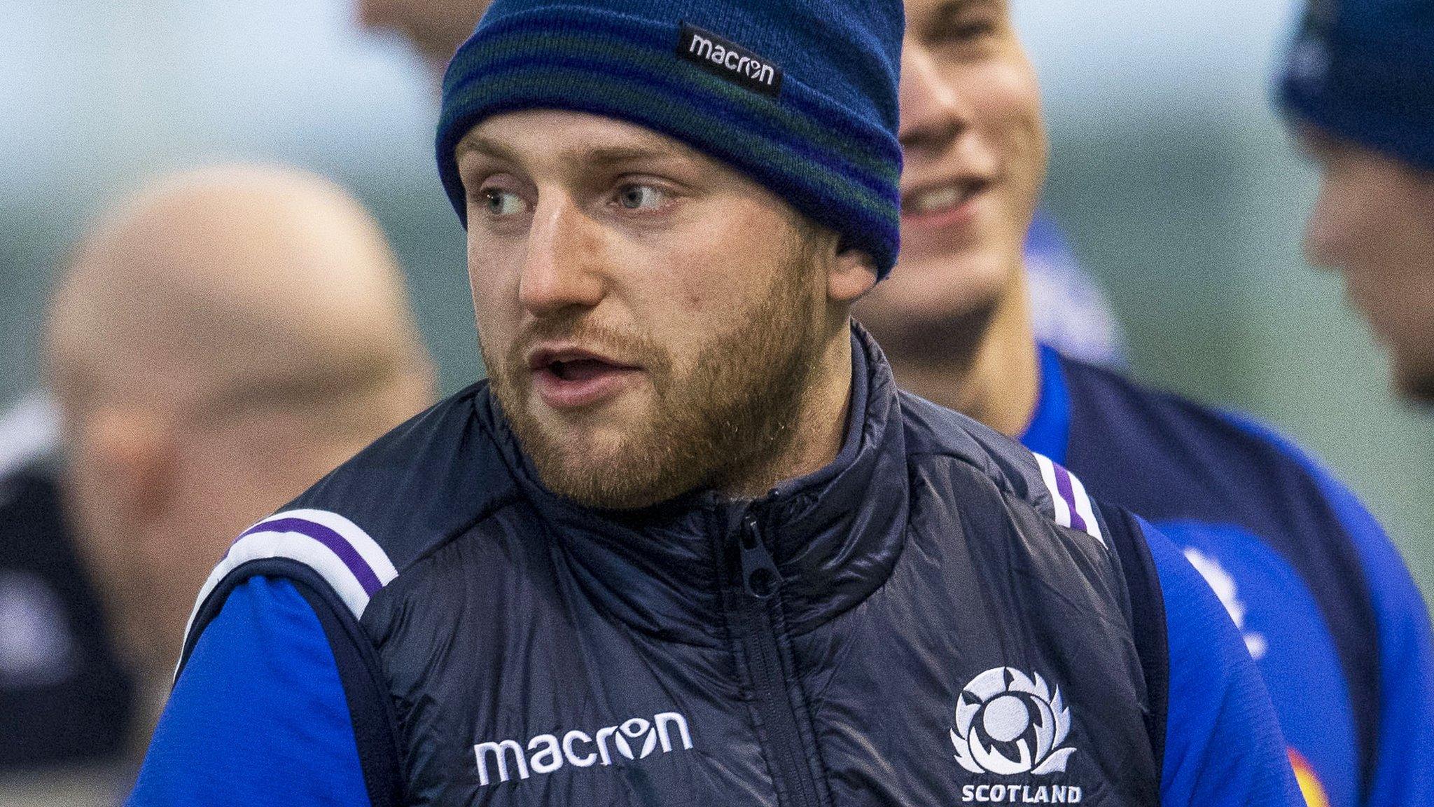 Finn Russell trains with Scotland this week