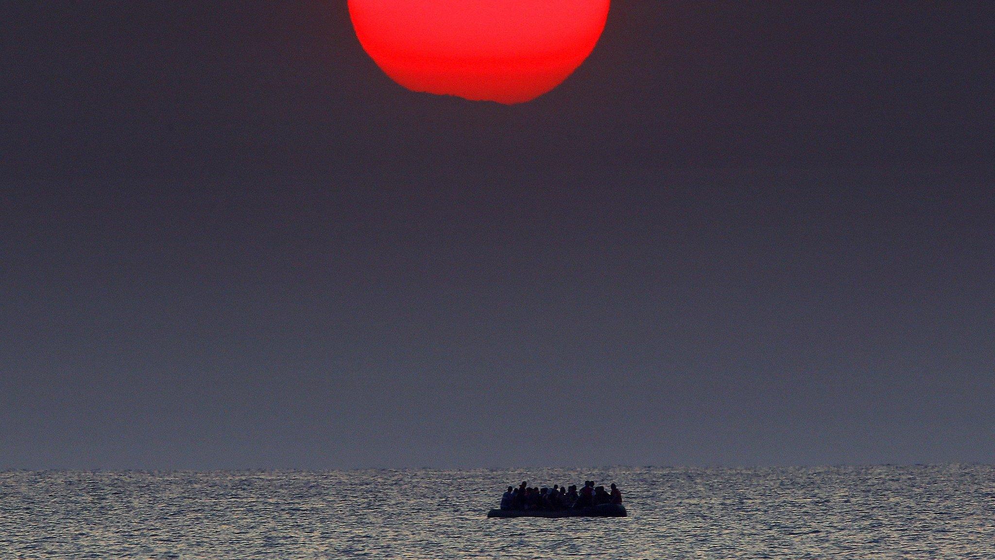 Syrian refugees in Aegean (July 2016)