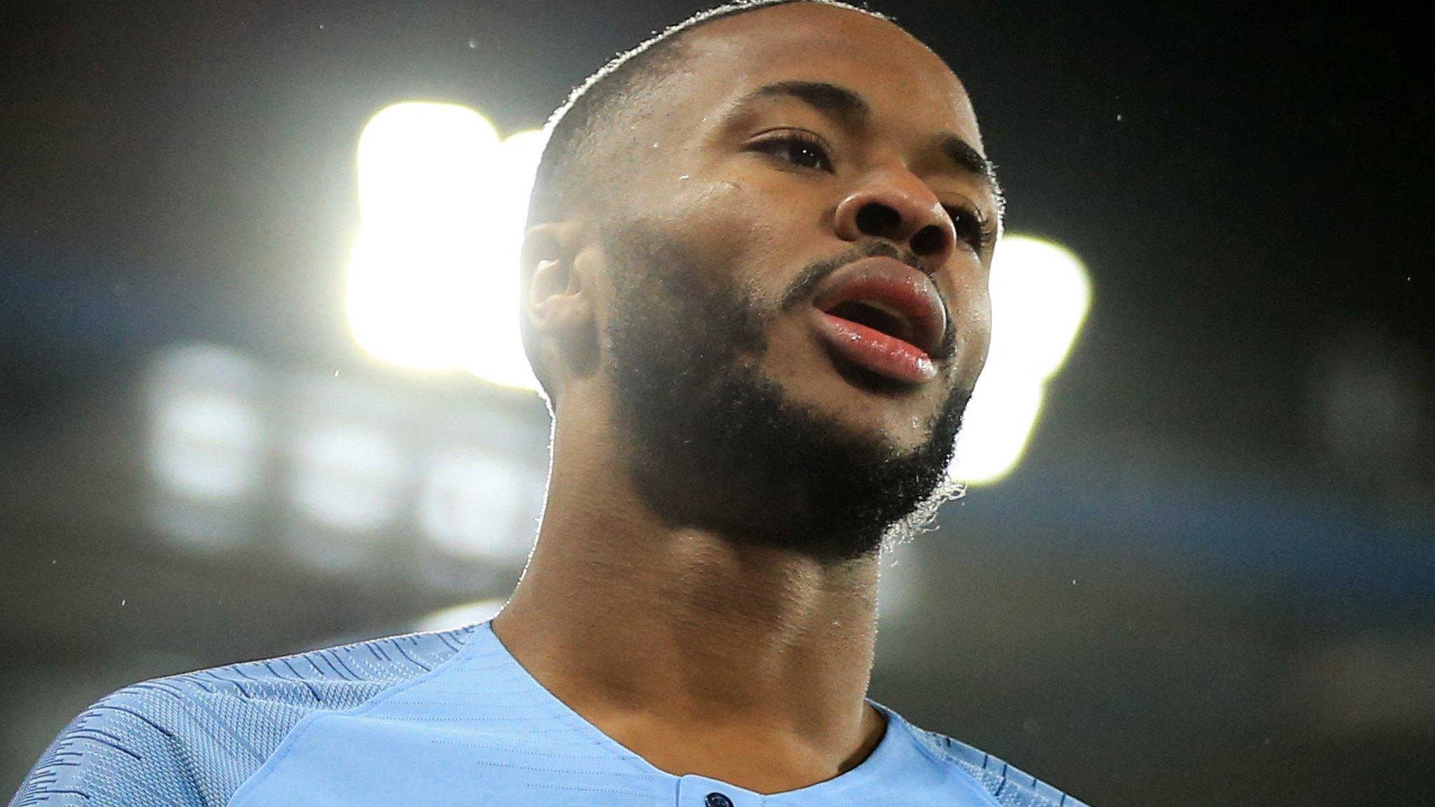 Manchester City and England's Raheem Sterling