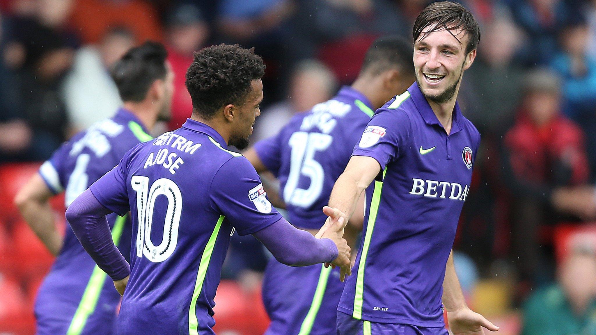 Charlton celebrate