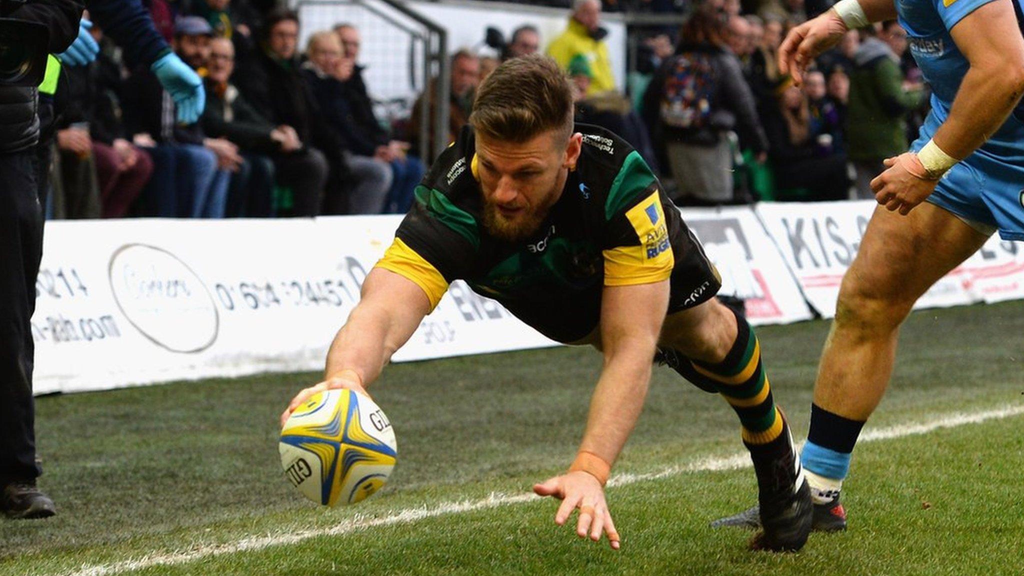 Northampton Saints' Rob Horne