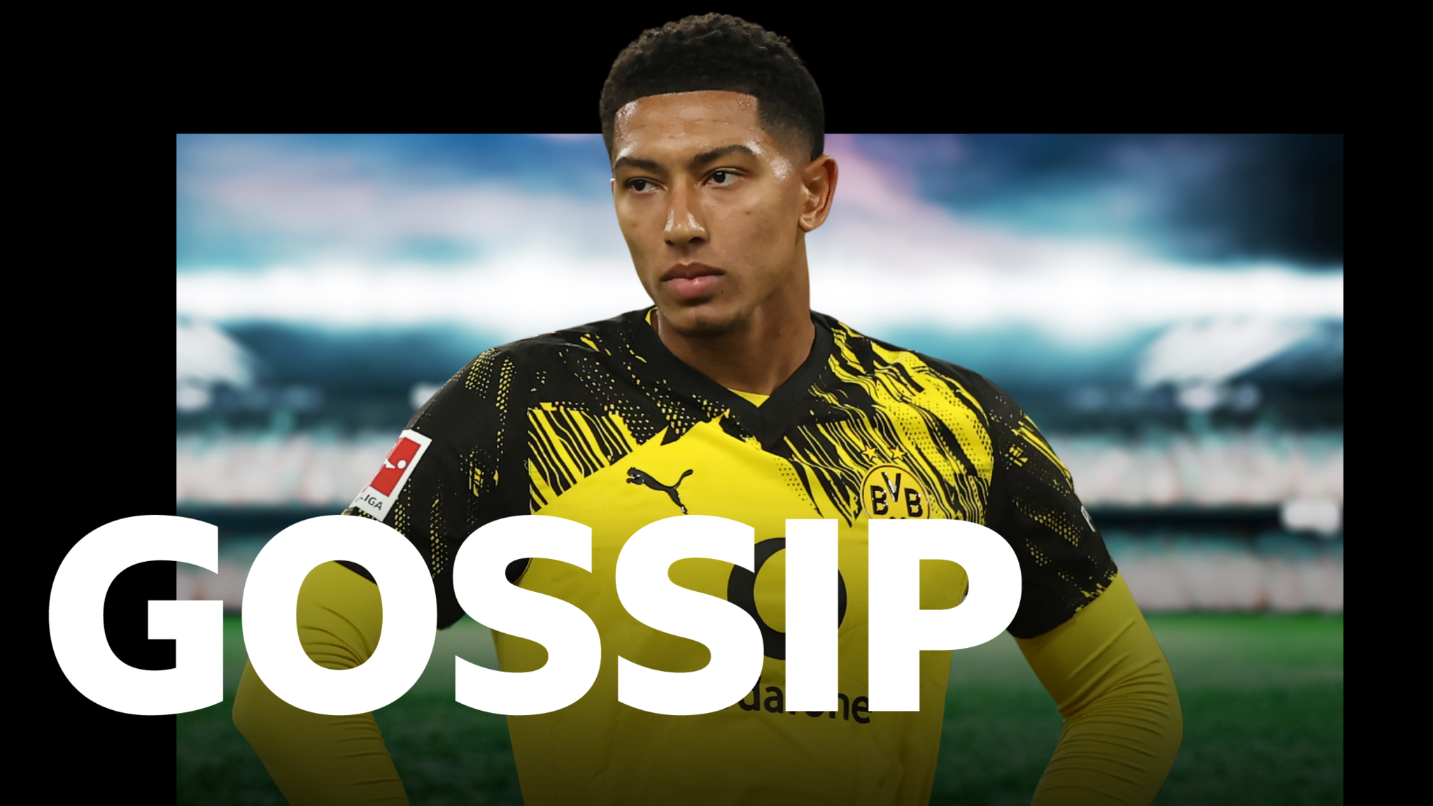Borussia Dortumund's English midfielder Jobe Bellingham leads the BBC Sport football gossip column