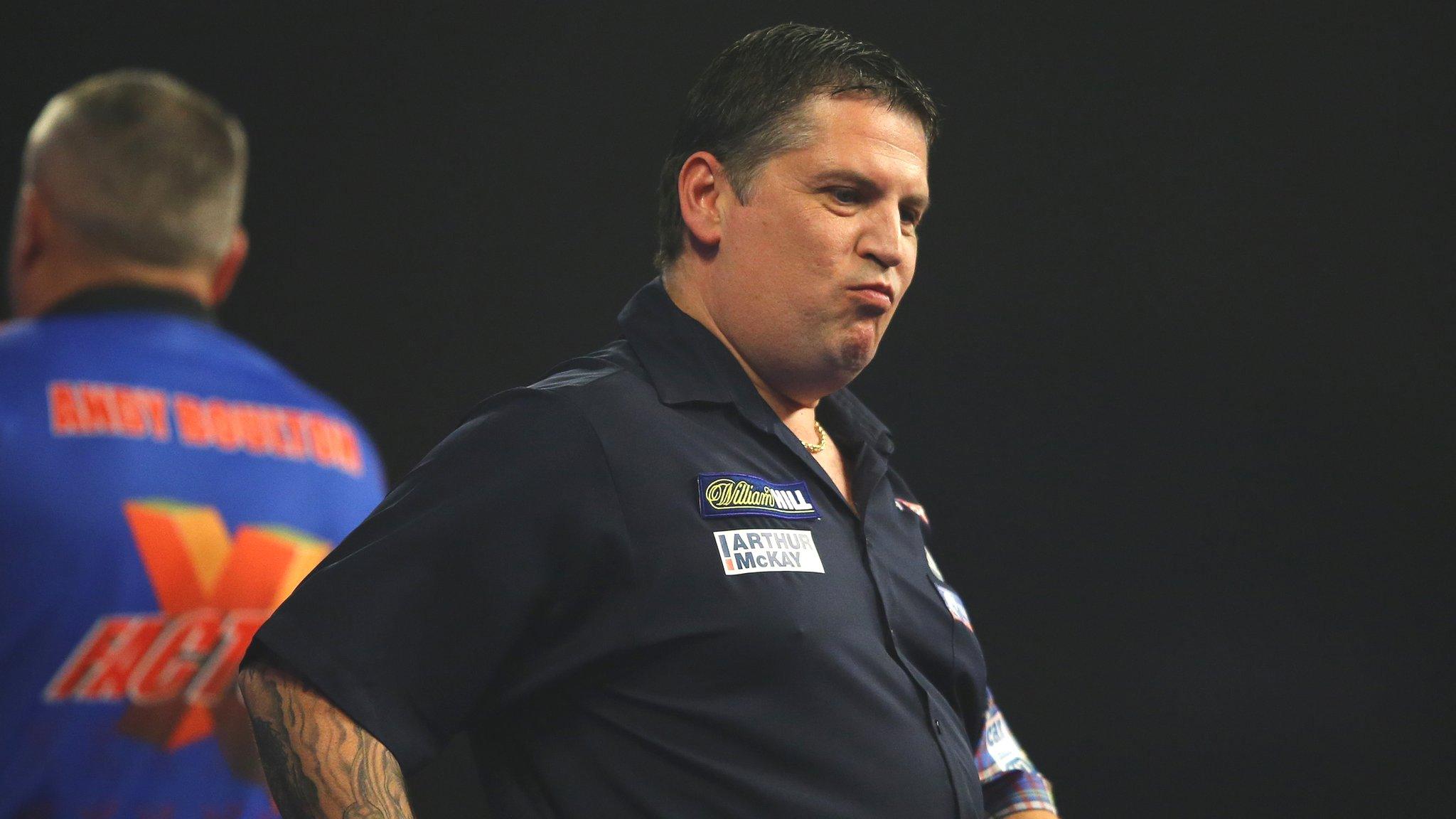 Reigning PDC champion Gary Anderson